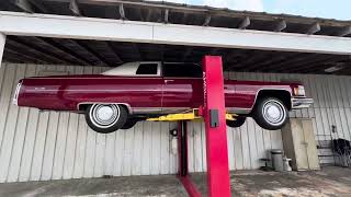 1975 Cadillac Coupe Deville with 8900 ACTUAL MILES! NICE Undercarriage!!