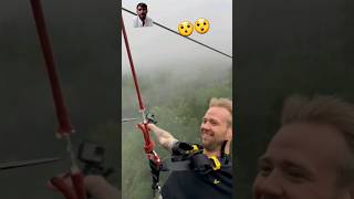 dangerous jump 🦘 😲😯#fishing #bungeejump #adventure #bungeejumping #zipline #bungee #hiking #travel