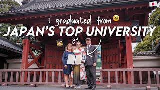 I GRADUATED FROM JAPAN'S TOP UNIVERSITY 👩‍🎓 | My Experience + How I Got In!! 🗼