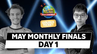 GOLDEN TICKET FINALI MAGGIO DAY 1 | Clash of Clans