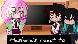 Hashira's react to Kamado siblings try on Hashira's clothes (HiraNur)