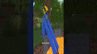 Smurfs Speedrun in Minecraft 😂 (はいよろこんで) #shorts