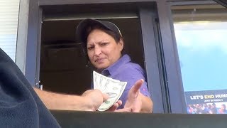 $2 bills at fast food drive-thrus: what will happen? bonus from The Two Dollar Bill Documentary