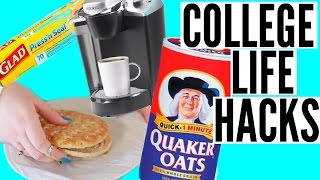 Dorm Life Hacks for Lazy College Students!