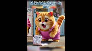 小橘中了彩票为什么哭了|| #cute #cat #story #animals