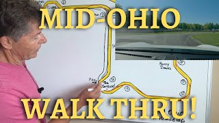 A turn-by-turn walk through of Mid-Ohio Sports Car Course! Part 2 of 2