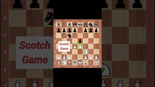 Awesome 18 moves miniature in the Scotch Game #chess