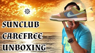 Unboxing a Nike Dunk Low SE SUNCLUB CAREFREE