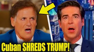 Fox Host PANICS As Mark Cuban NUKES Trump Live!