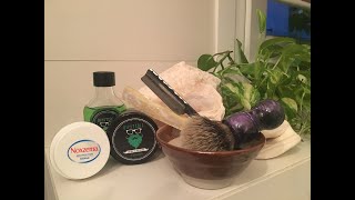 Rasatura Tradizionale: Hipsteria new soap&AS, Mastro Livi Damasteel 7/8, DSCosmetic Galaxy Silvertip