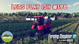 Elmcreek Let's Play ish #198 harvesting   Farming Simulator 22  #FS22