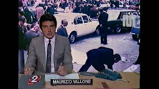 1984 Rai Rete2 TG2 Stasera del 18 settembre Conduzione Mauirizio Vallone