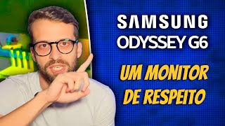 SAMSUNG ODYSSEY G6 27 POLEGADAS - ANÁLISE/REVIEW/CRÍTICA - PAINEL VA, 240HZ E 1440P (QHD 2K), VALE?