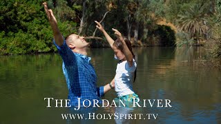 Baptizing my daughter in the Jordan River.  💧🕊 🔥The Lord is faithful to His promises!