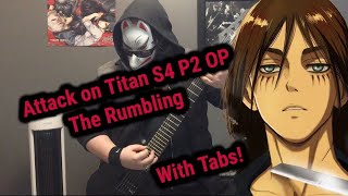 [TABS] Attack on Titan Season 4 Part 2 OP - The Rumbling Guitar Cover