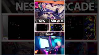 NES vs ARCADE | Galaga