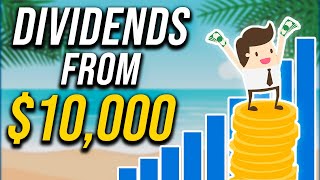 How Much Dividend Income From $10,000?