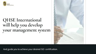 We will help you develop your management system and achieve your desired ISO Certification.