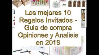 Los mejores 10 Regalos Invitados - Guía de compra, Opiniones y Análisis en 2019