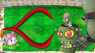 Plants Vs Zombies - Battle between Giant Plants and Giant vs Dr.Zomboss Zombies