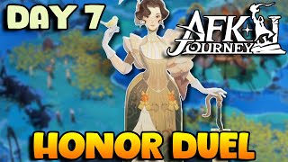 F2P Journey | Honor Duel Matches | Day 7 | AFK Journey