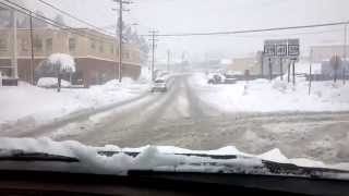 2012 Superstorm Sandy Blizzard Hits Summersville,West Virginia- 10-30-12