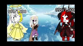 Only one spot left in heaven - meme / trend - ft. Stenna the Angel and Steel the demon