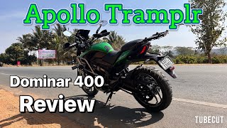 Apollo Tramplr XR - New radial on/off road Motorcycle Tyre - REVIEW #apollo