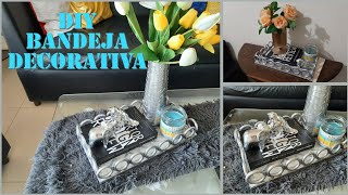 ✅Diy bandeja decorativa fácil y económica / manualidades para el hogar