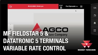 MF TERMINALS | HOW TO | USE MF VARIABLE RATE CONTROL