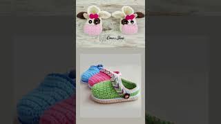 Quick Crochet Projects Cute Baby Shoes Easy Baby Gift Booties #crochet #crocheting