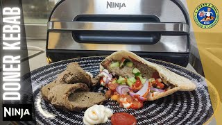 HOW TO MAKE Doner Kebab at Home Quick & Easy in a Ninja Grill #FAKEAWAY