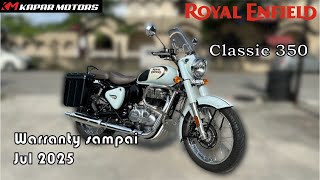 For Sale Motor Klasik 2022 Royal Enfield Classic 350 @kaparMotor  Masih Ada Warranty Kilang