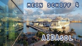 Mein Schiff 4 - AIDAsol / Las Palmas de #GranCanaria / 27 November, 2022