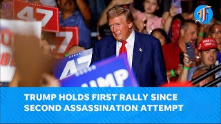 Live: Donald Trump holds first event since apparent assassination attempt with town hall in Flint