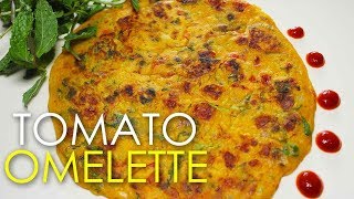 Tomato Omelette Recipe | South Indian Breakfast | Recipe in Marathi