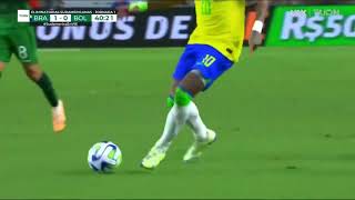 Neymar Crazy Dribbling Run vs Bolivia 2023