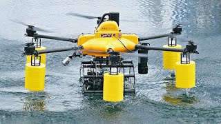 World’s First Sea to Air Drone: Complete with a 4K Camera