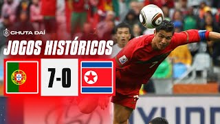 Portugal 7-0 Coreia do Norte - Mundial 2010 África do Sul ● JOGOS HISTÓRICOS