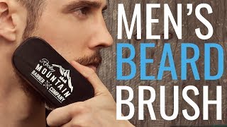 Beard Brush - 100% Boar Bristle - Rock Mountain Barber Company