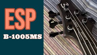 ESP B-1005 MULTI-SCALE Nordstrand Big Splits Neck & Zen Blade 5 Bridge