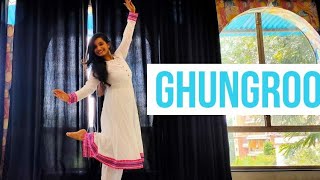 Ghungroo Semiclassical Choreography |Hrithik Roshan |Vaani Kapoor