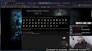 Checking gems and possible builds - Path of Exile. Affliction.