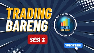 Trading Bareng Master Cuan Saham II Hasilkan Cuan 1 Juta Perhari II  Kamis 19 September 2024 Sesi 2