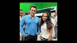 Megastar Salman Khan All Latest Pics From The Sets Of Kisi Ka Bhai Kisi Ki Jaan 💖.