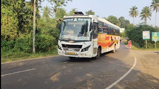 VARIOUS MSRTC BUSES 🚌  IN ACTION KUDAL SINDHUDURG VIBHAG #msrtc