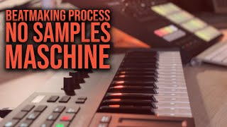 Beatmaking Process Without Samples On Maschine MK3 and M32 | #maschine  |