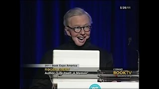 Roger Ebert with wife Chaz Ebert reading from  "Life Itself A Memoir"  2011