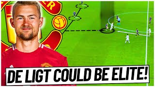 Why De Ligt Could Be ELITE At Manchester United!