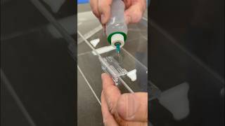 Gluing a Hinge to Plastic #shorts #plastic #weldon